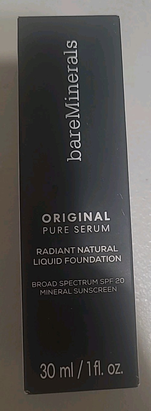 Bare Minerals Original Pure Serum Liquid Foundation SPF20 Deep Cool 5 Exp 5/25