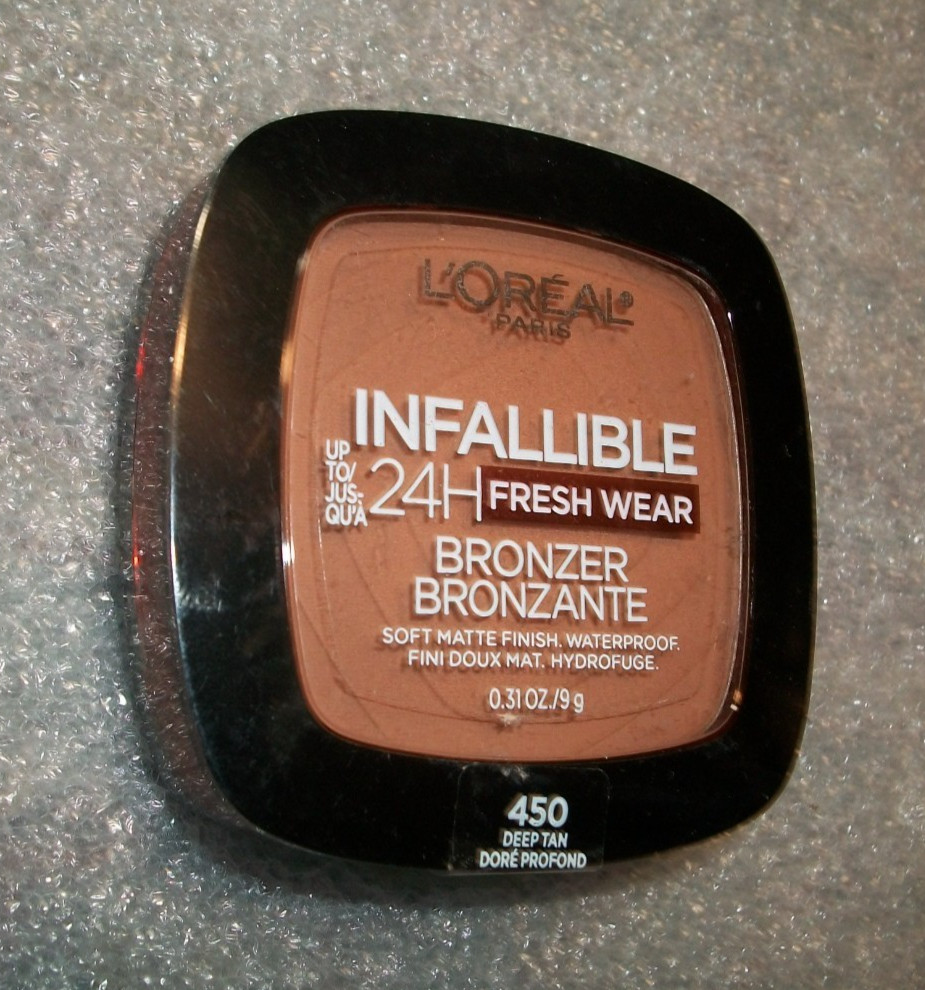 L’Oreal Infallible Bronzer 24H Fresh Wear #450 Deep Tan Soft Matte Finish 1 Ct