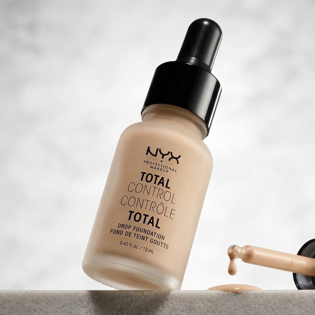 NYX Professional Makeup Total Control Drop Foundation – Natural – 2 Pack