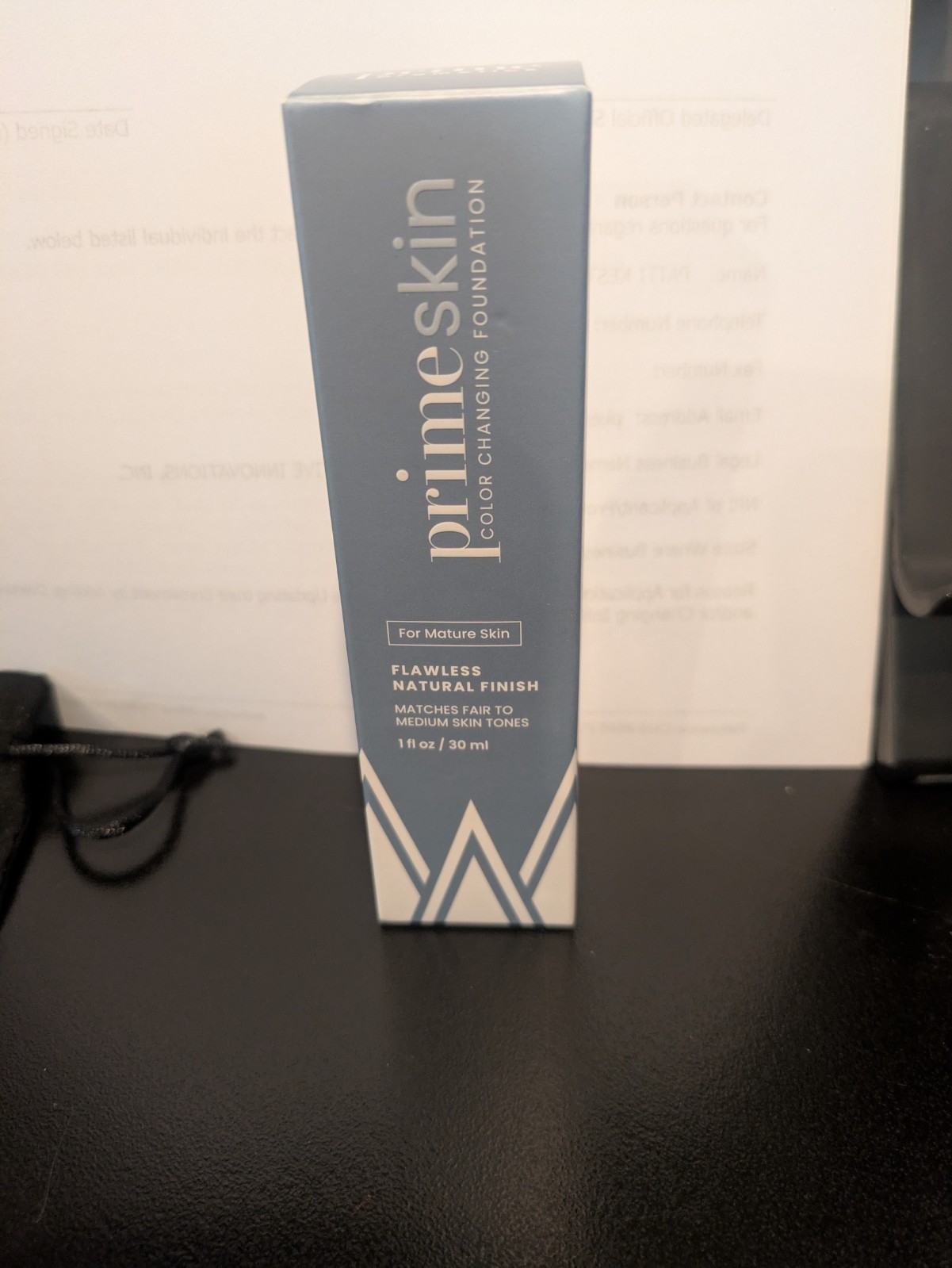 PrimePrometics Color Changing Foundation for Mature Skin NIB Natural Flawless