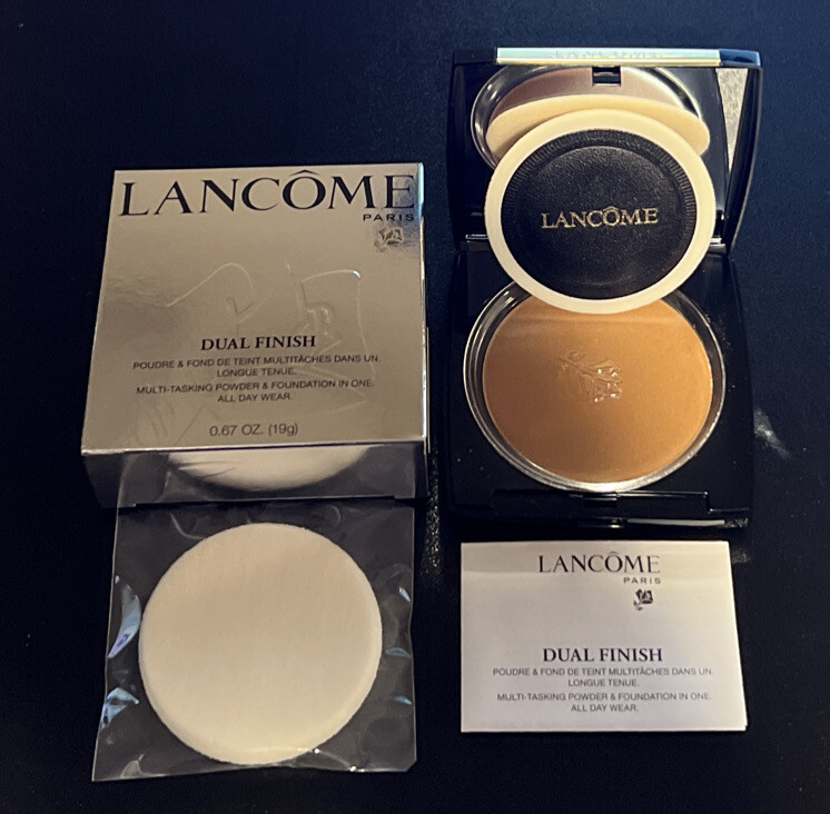 Lancome Dual Finish Powder And Foundation 470 Suede 0.67oz.