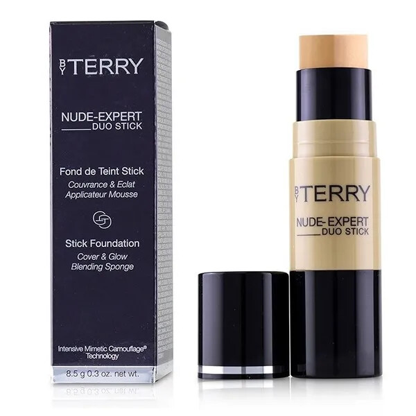 By Terry NUDE-EXPERT DUO STICK #5 PEACH BEIGE 8.5g/0.3oz *NIB*