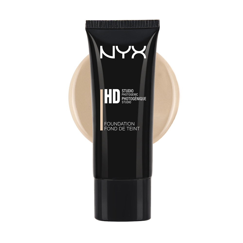 NYX HD High Definition Studio Photogenic Foundation HDF101 Nude In Box Sealed