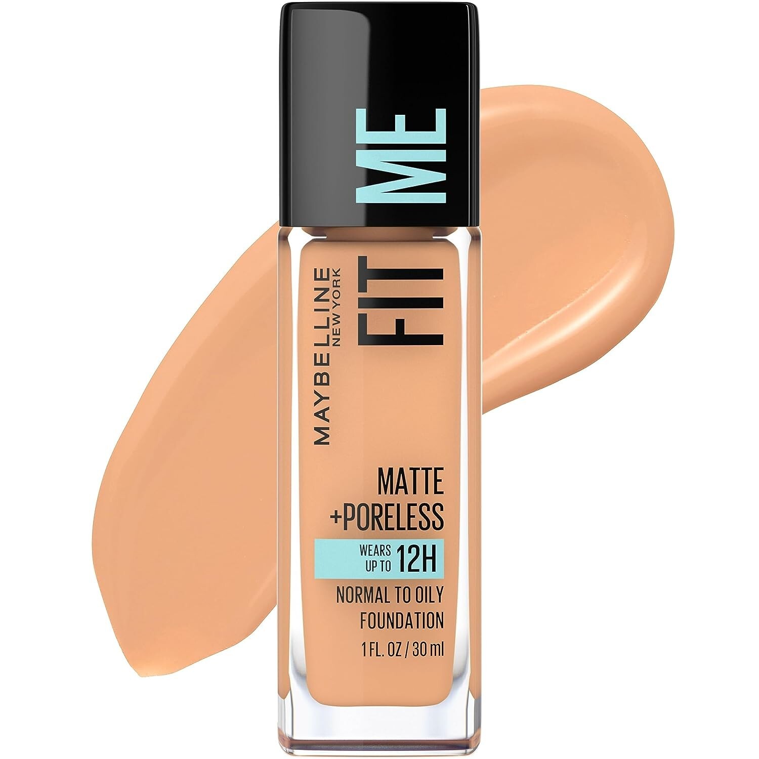 Maybelline Fit Me Matte+ Poreless Foundation 320- Natural Tan, 1 fl. PKG OF 2