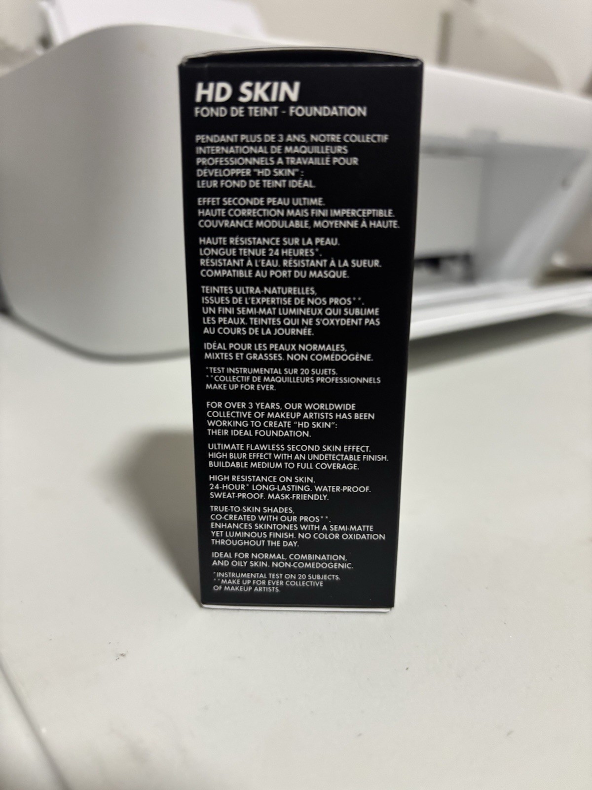 Make Up For Ever HD Skin Undetectable Stay-True Foundation 30ml BNIB 1N06 (Y218)