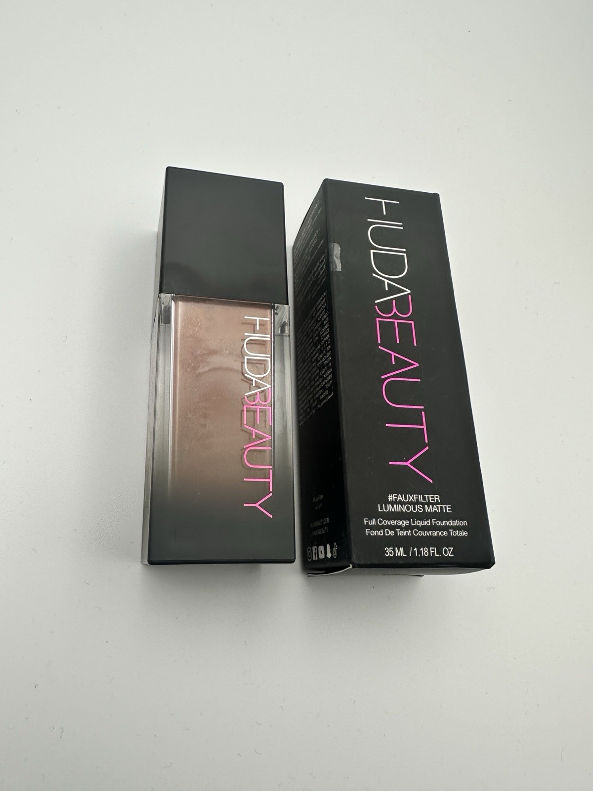 Huda Beauty Faux Filter Foundation 530R Coffee Bean 35ml Full Coverage Matte