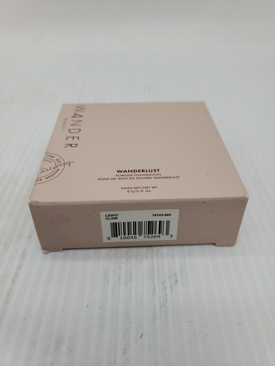 WANDERLUST POWDER FOUNDATION LIGHT/CLAIR BRAND NEW SEALED