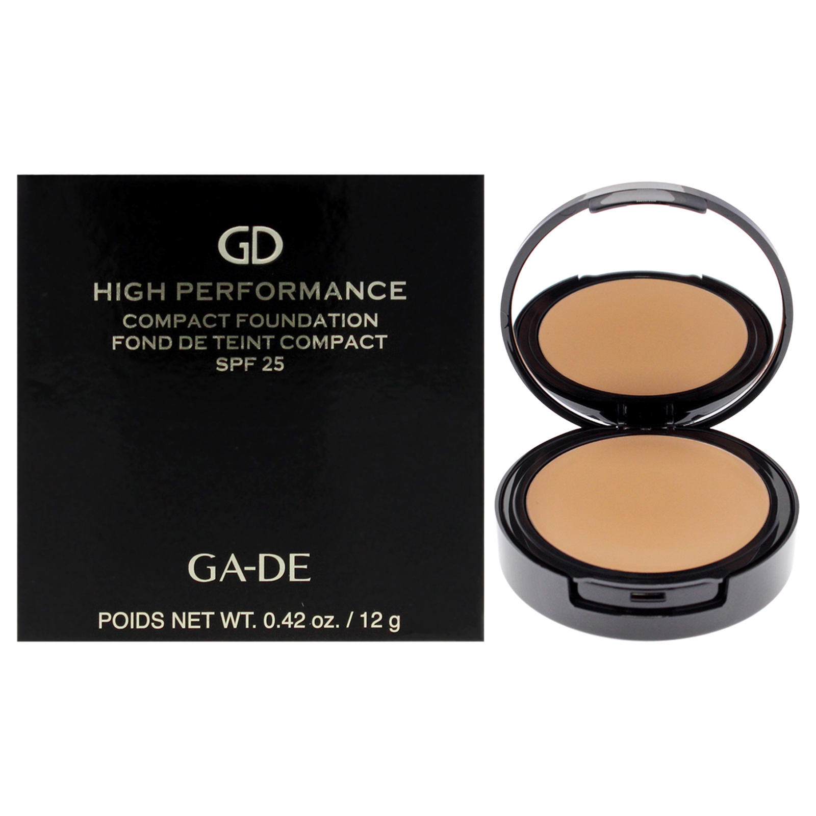 High Performance Compact Foundation SPF 25-02 Fair by GA-DE for Women – 0.42 oz