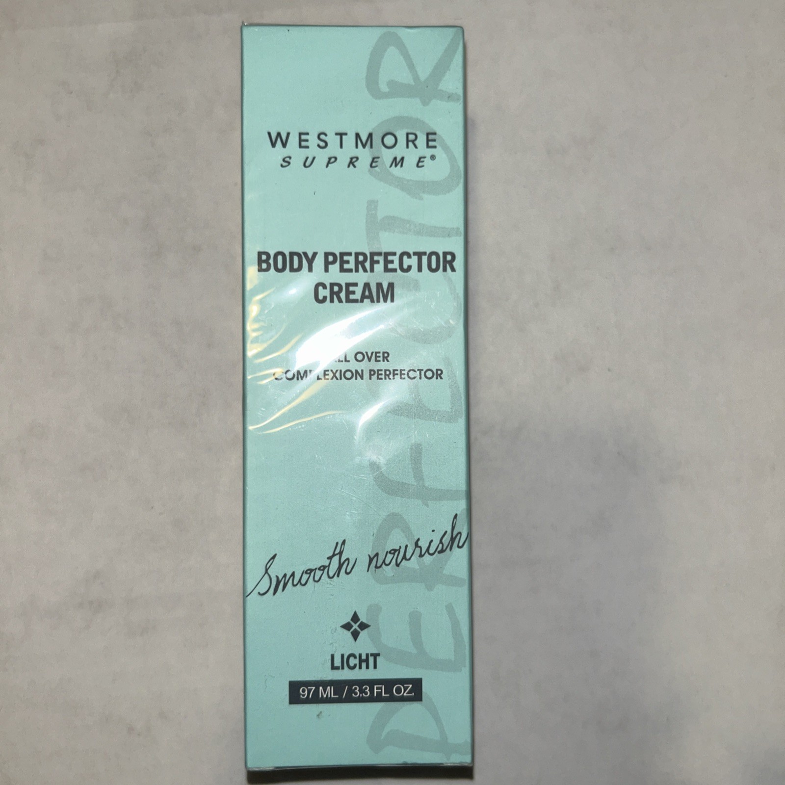 Westmore Beauty Supreme Creme All Over Complexion Perfector Light 3.3 oz FRESH!