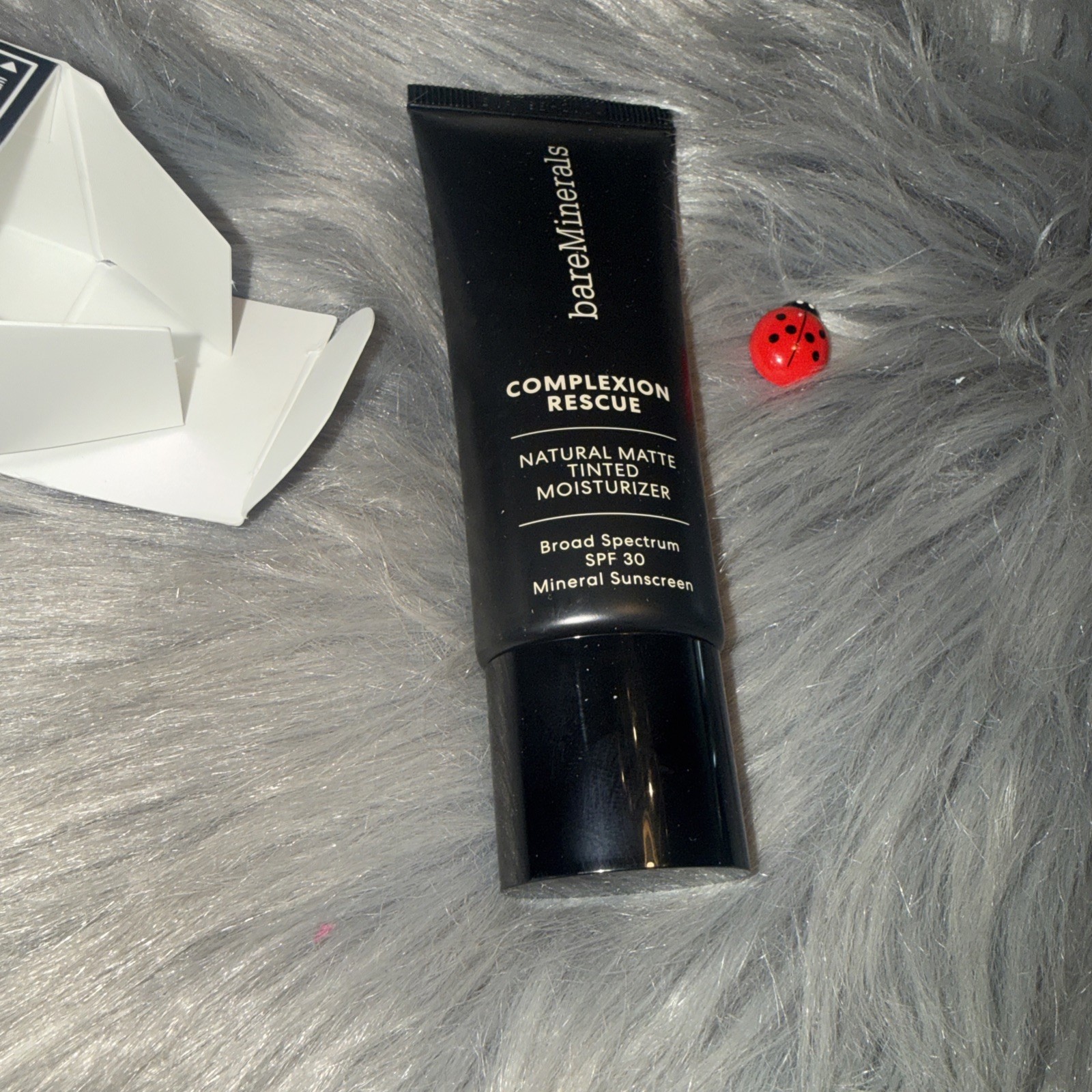 BareMinerals Complexion Rescue Tinted ~ Tan Amber 07 ~ 1.18 fl oz Exp Matte