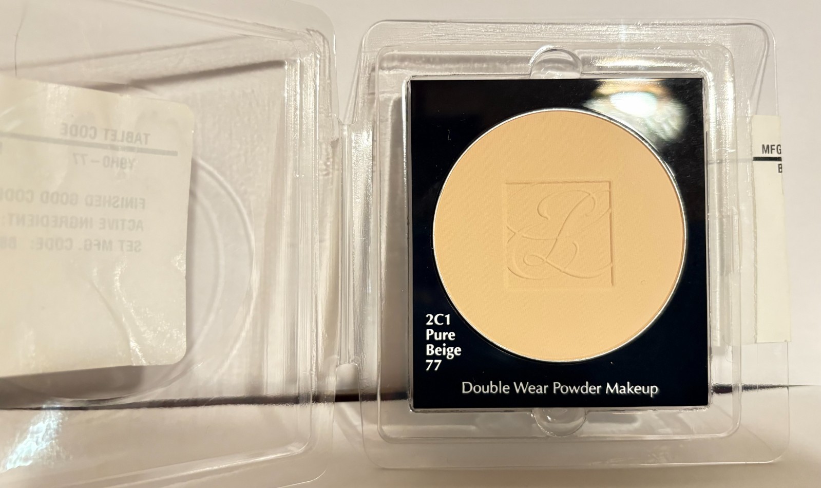 Estee Lauder Double Wear Powder Makeup 2C1 Pure Beige Refill New