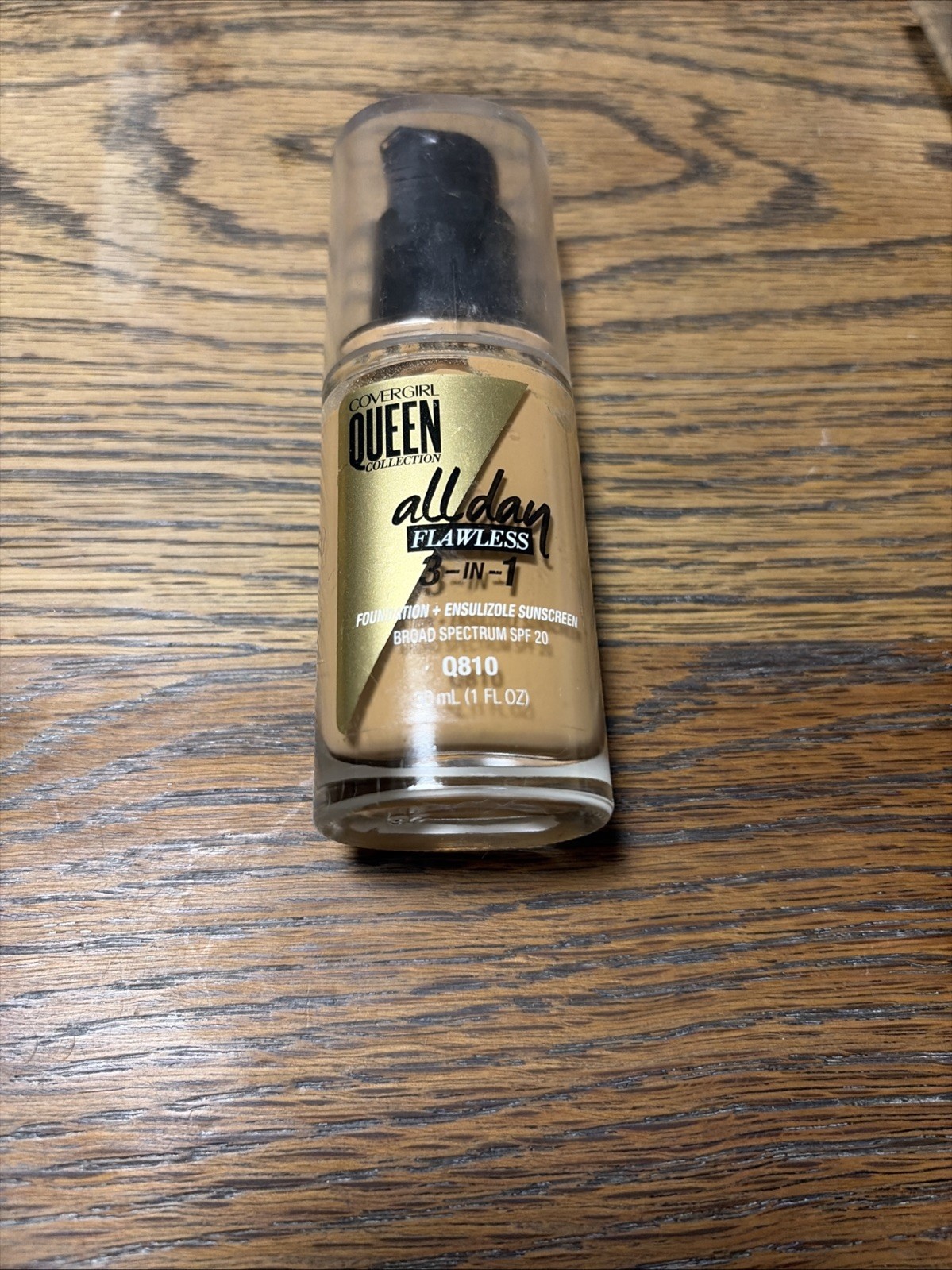 CoverGirl Queen All Day Flawless 3-in-1 Foundation #Q810 CLASSIC BRONZE