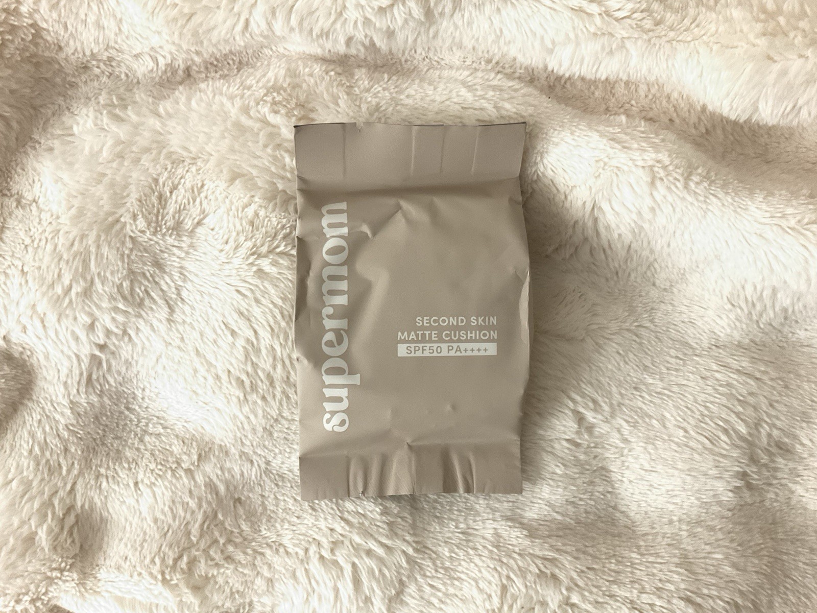 Supermom Second Skin Matte Cushion [ REFILL ONLY 03 SAND ]SPF50 PA++++ (Vegan)💥
