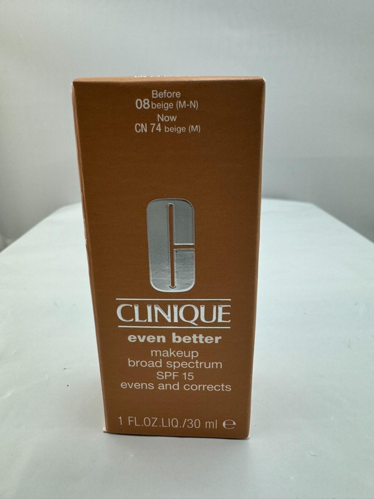 Clinique Even Better Makeup SPF 15 CN 74 Beige | Evens and Corrects