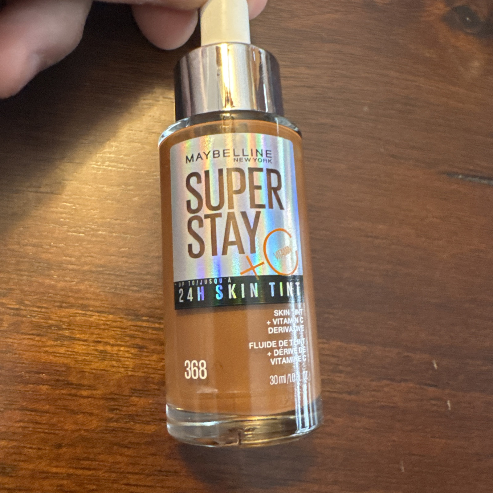 Maybelline Super Stay 24HR Skin Tint Foundation Makeup Infused W/Vitamin C #368