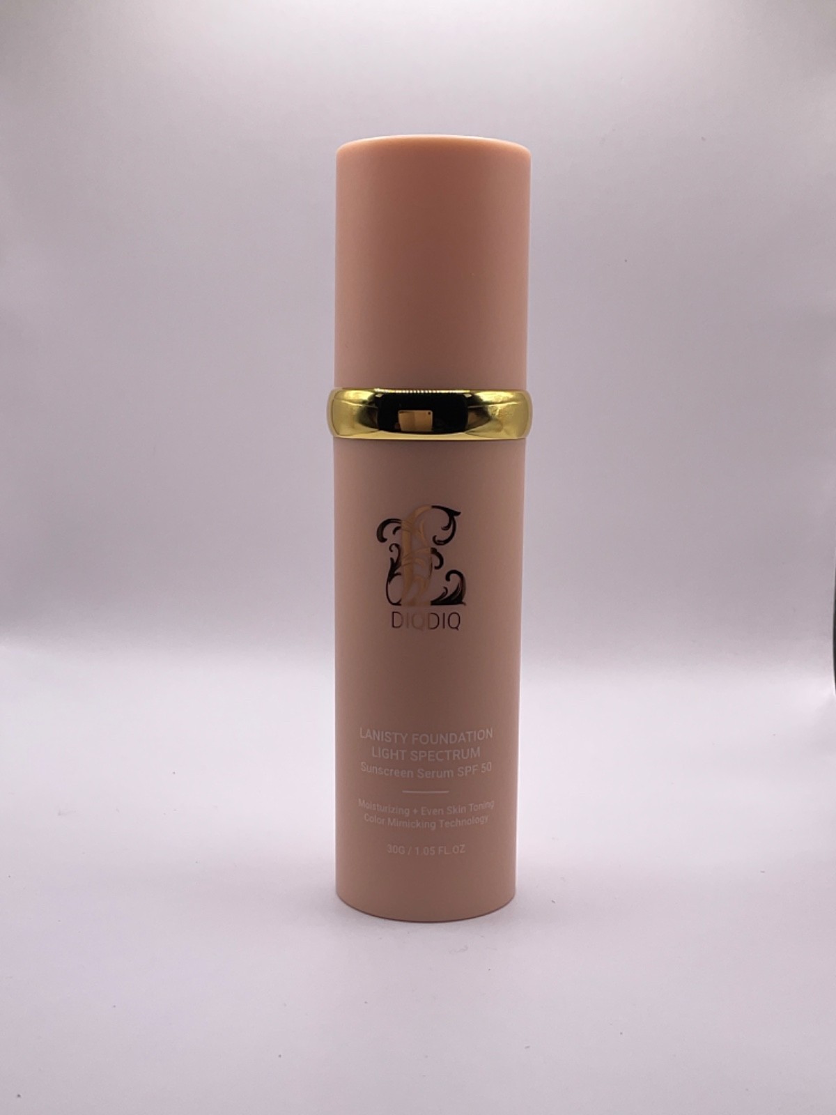 Bio Mimic Foundation|Light Spectrum by DIQDIQ|Hydrating|Anti-Aging|SPF 50