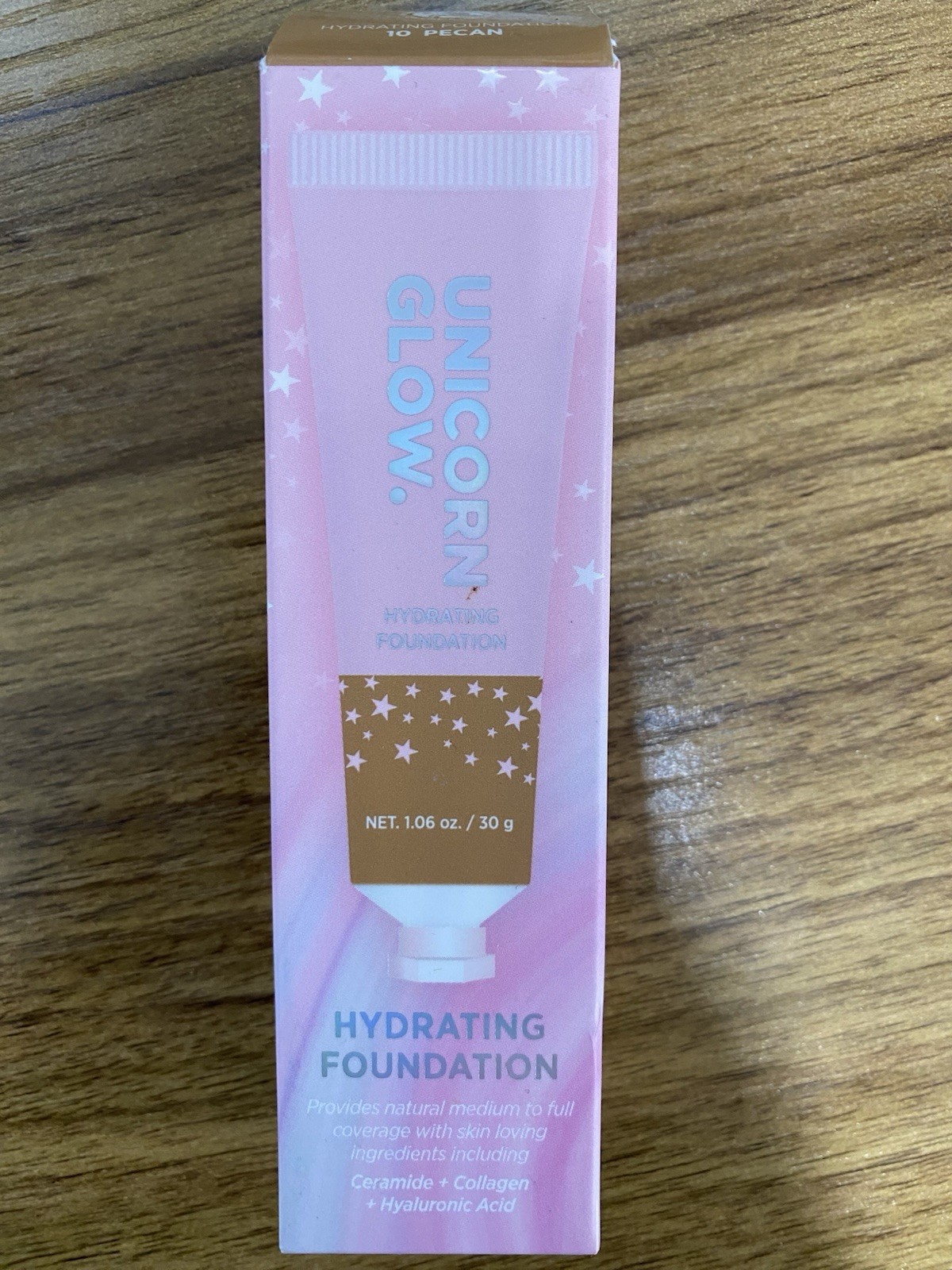 Unicorn Glow Hydrating Foundation Shade: Pecan. New in Box (NIB)!