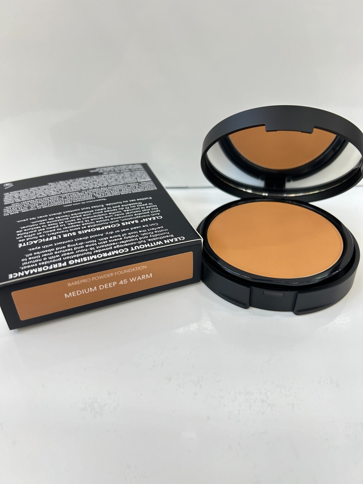 bareMinerals Barepro 16hr Skin Perfecting Powder Foundation Medium Deep 45 Warm