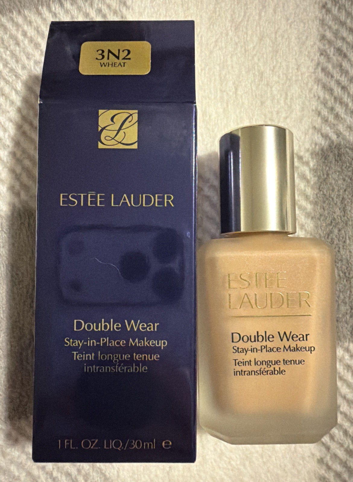Estée Lauder Double Wear StayinPlace Foundation Makeup 36Hour LongWear 3N2Wheat