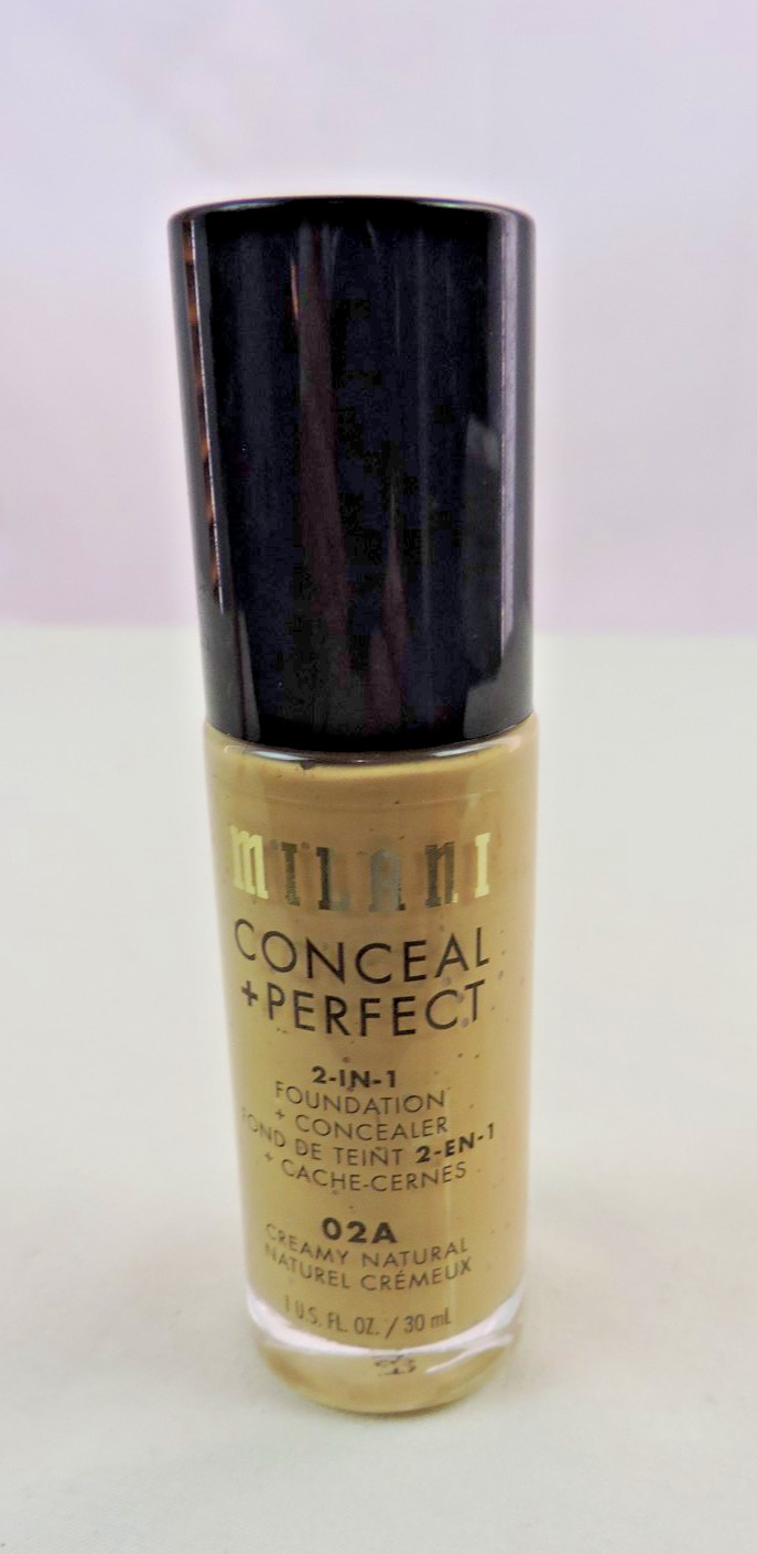 Lot 2 Milani Conceal + Perfect 2-in-1 Foundation + Concealer Creamy Natural 02A