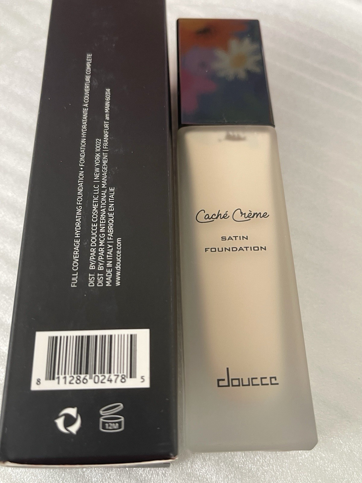 Doucce SATIN Foundation-CACHE’ CRE’ME -SHADE NL1 -NEW IN BOX