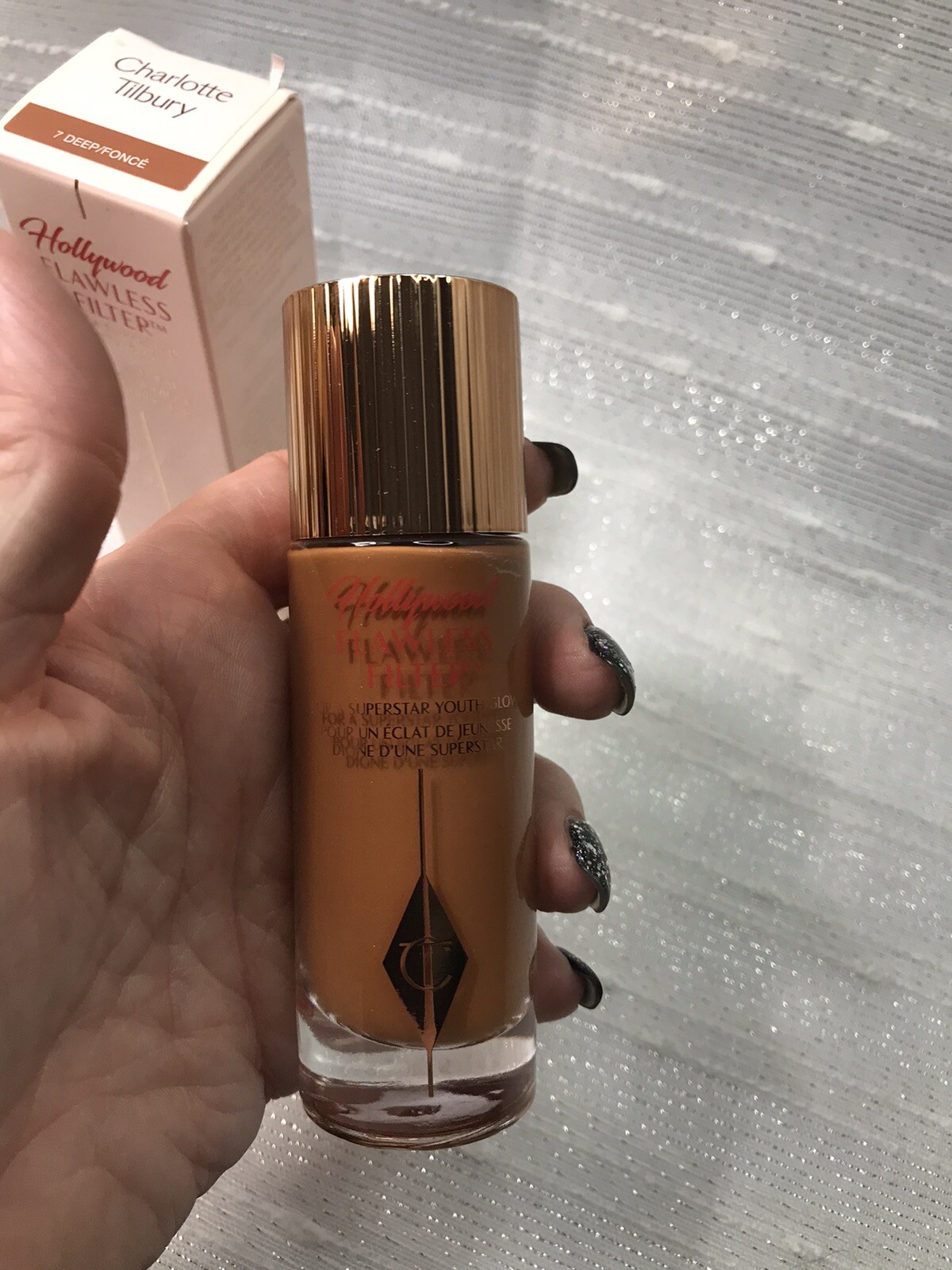 Charlotte Tilbury Hollywood Flawless Filter #7 Deep – 1 fl oz New