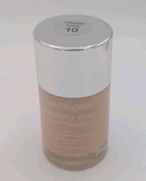 Neutrogena Healthy Skin Liquid Makeup Foundation SPF20 10 Classic Ivory-1oz 9/25