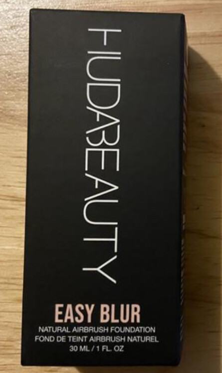Huda Beauty Easy Blur Natural Airbrush Foundation with Niacinamide Pick 1 New