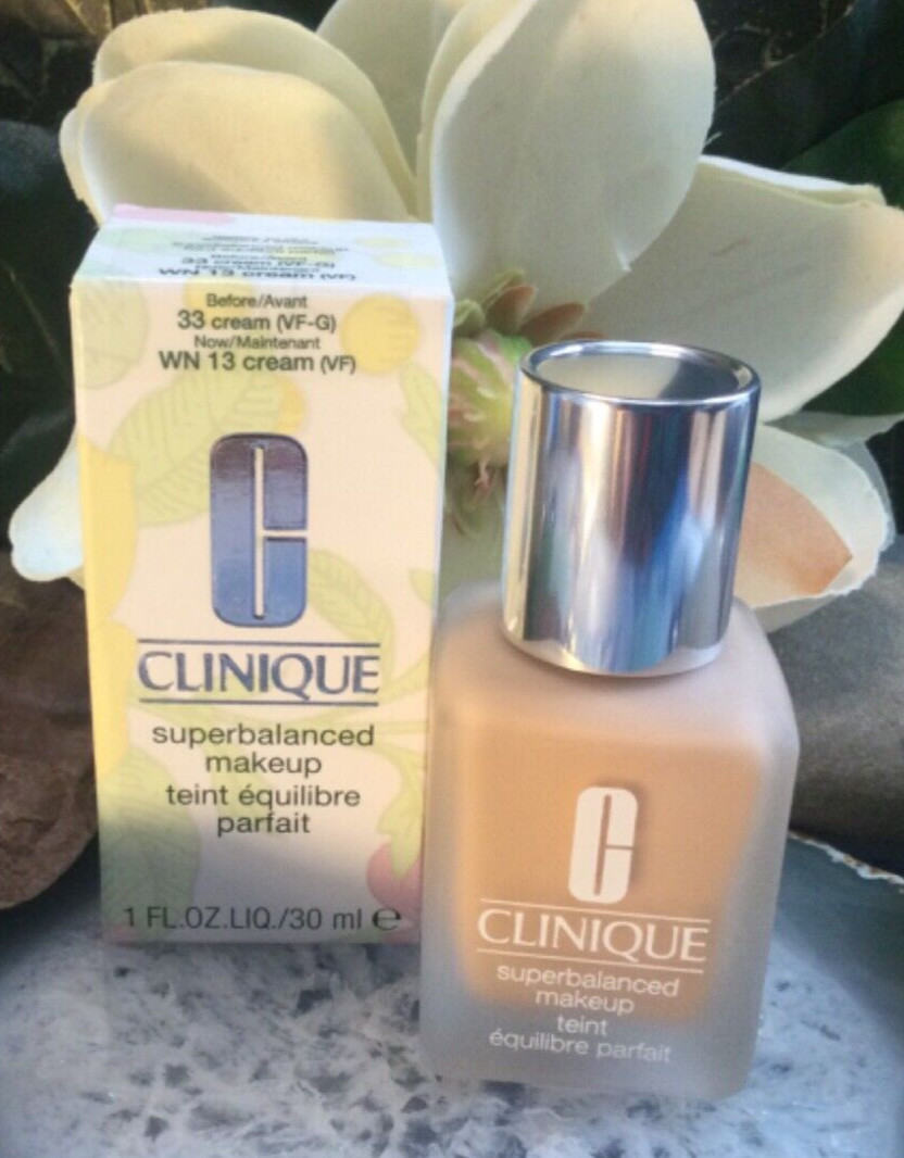 NIB Clinique Superbalanced Makeup Foundation 1 fl oz WN 13 Cream (VF) Full Size