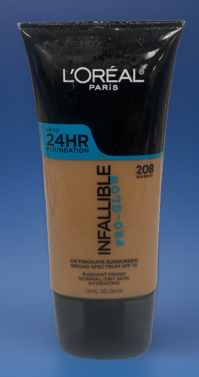 L’Oreal Loreal Paris Infallible Pro-Glow Foundation 208 Sun Beige