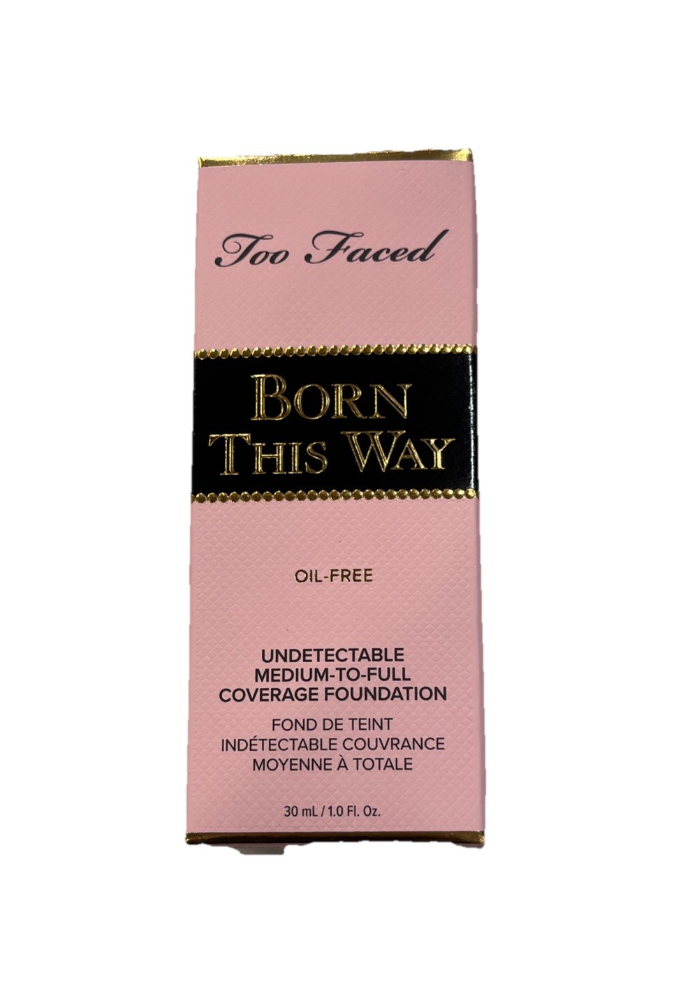 Too Faced Born This Way Medium To Full Coverage Foundation Shade Light Beige
