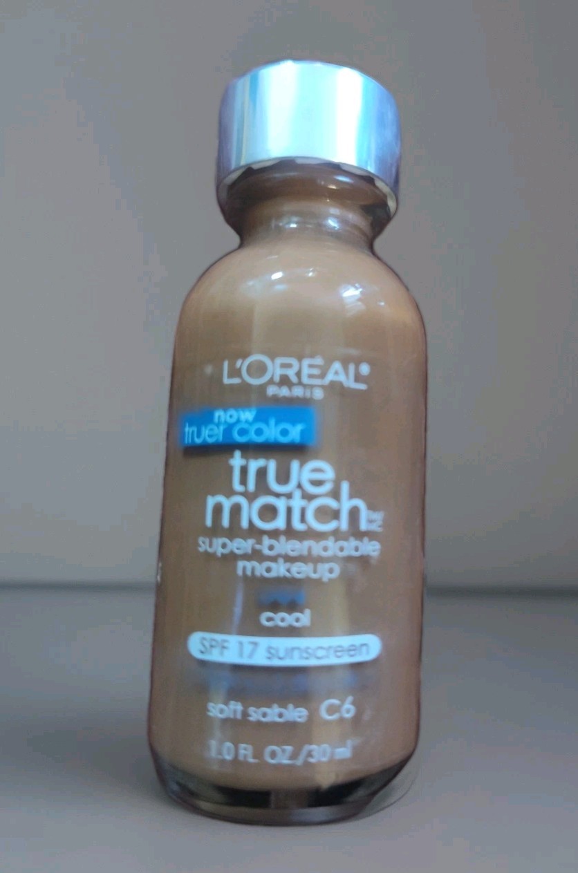 L’real True Match Super Blendable Makeup Foundation C6 Soft Sable Cool New