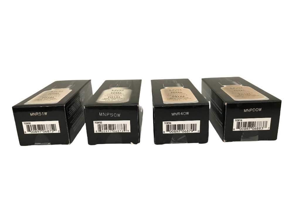 NYX Professional Makeup Total Control Drop Foundation 0.43 fl oz, 4 Color Choice