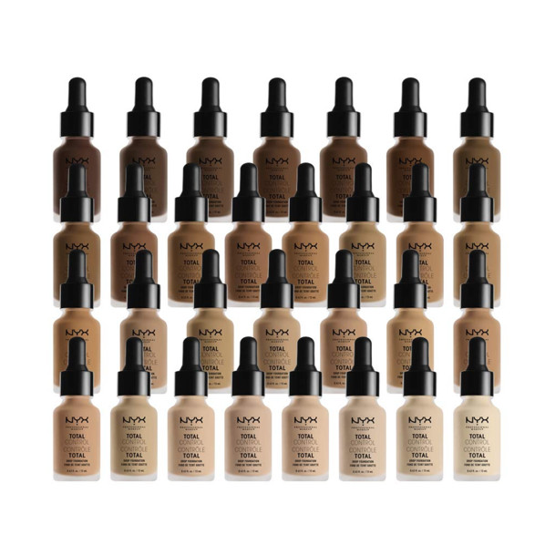 NYX Professional Makeup Total Control Drop Foundation 0.43 fl oz, 4 Color Choice