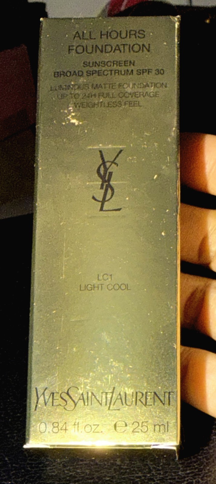 Yves Saint Laurent All Hours Luminous Natural Matte Foundation with SPF 30