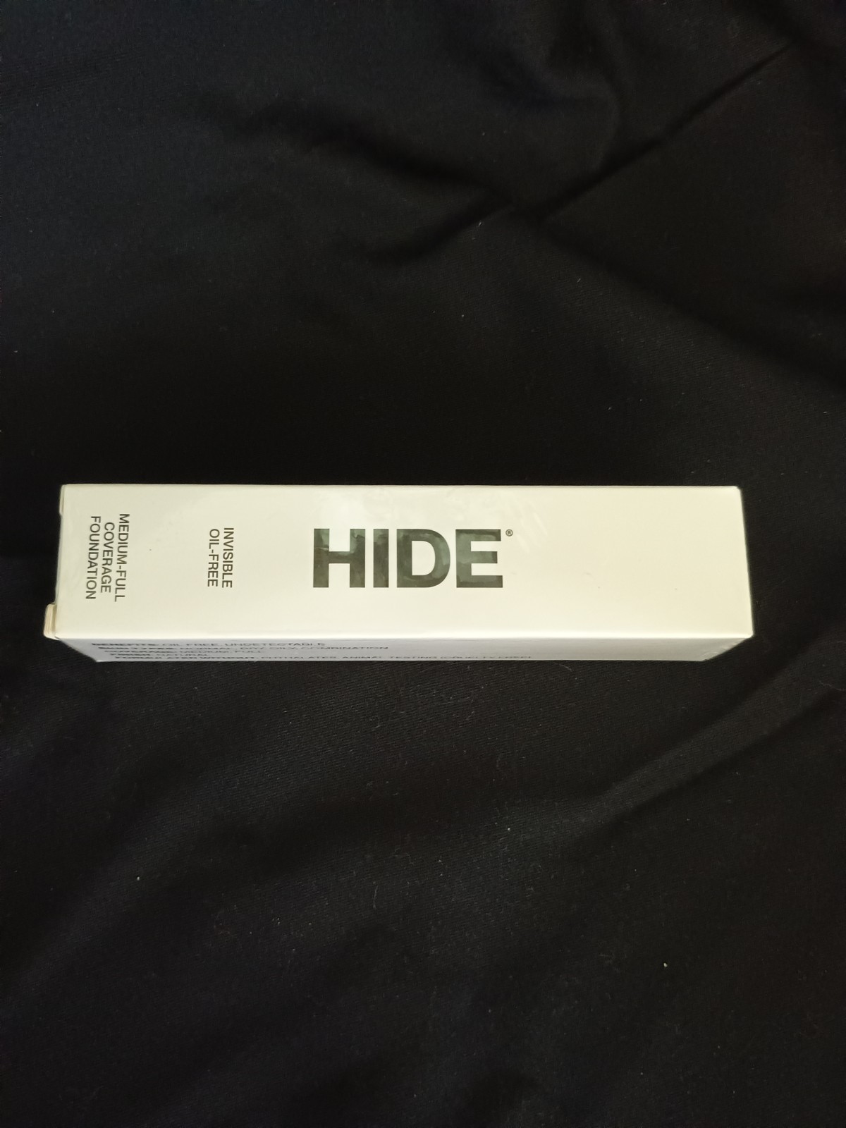 HIDE Invisible Oil-Free Medium Full Coverage Foundation Light Beige, 1 fl oz