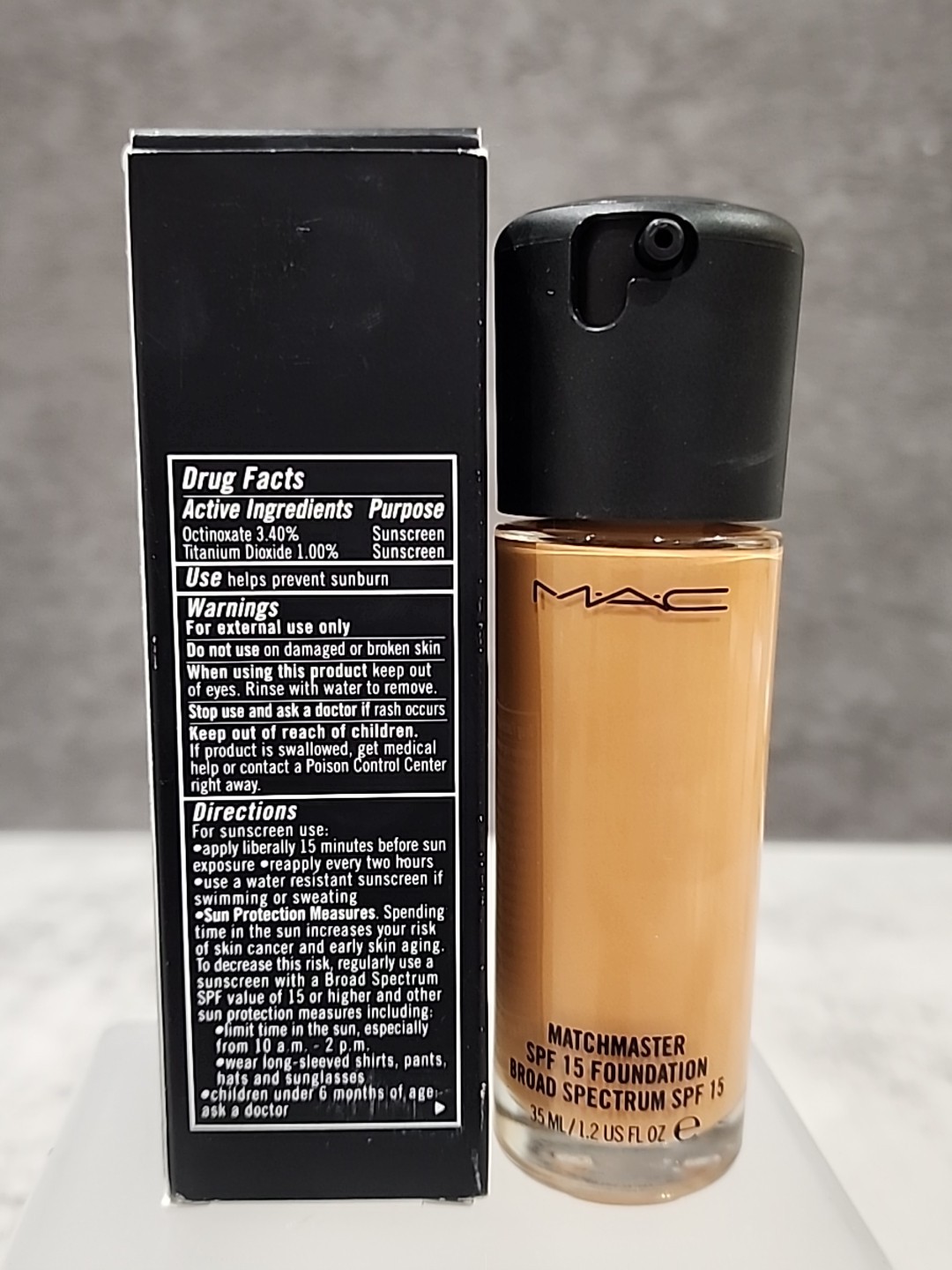 MAC Matchmaster SPF15 Foundation #5.0 Full Size 35mL / 1.2 Oz. NEW DISCONTINUED