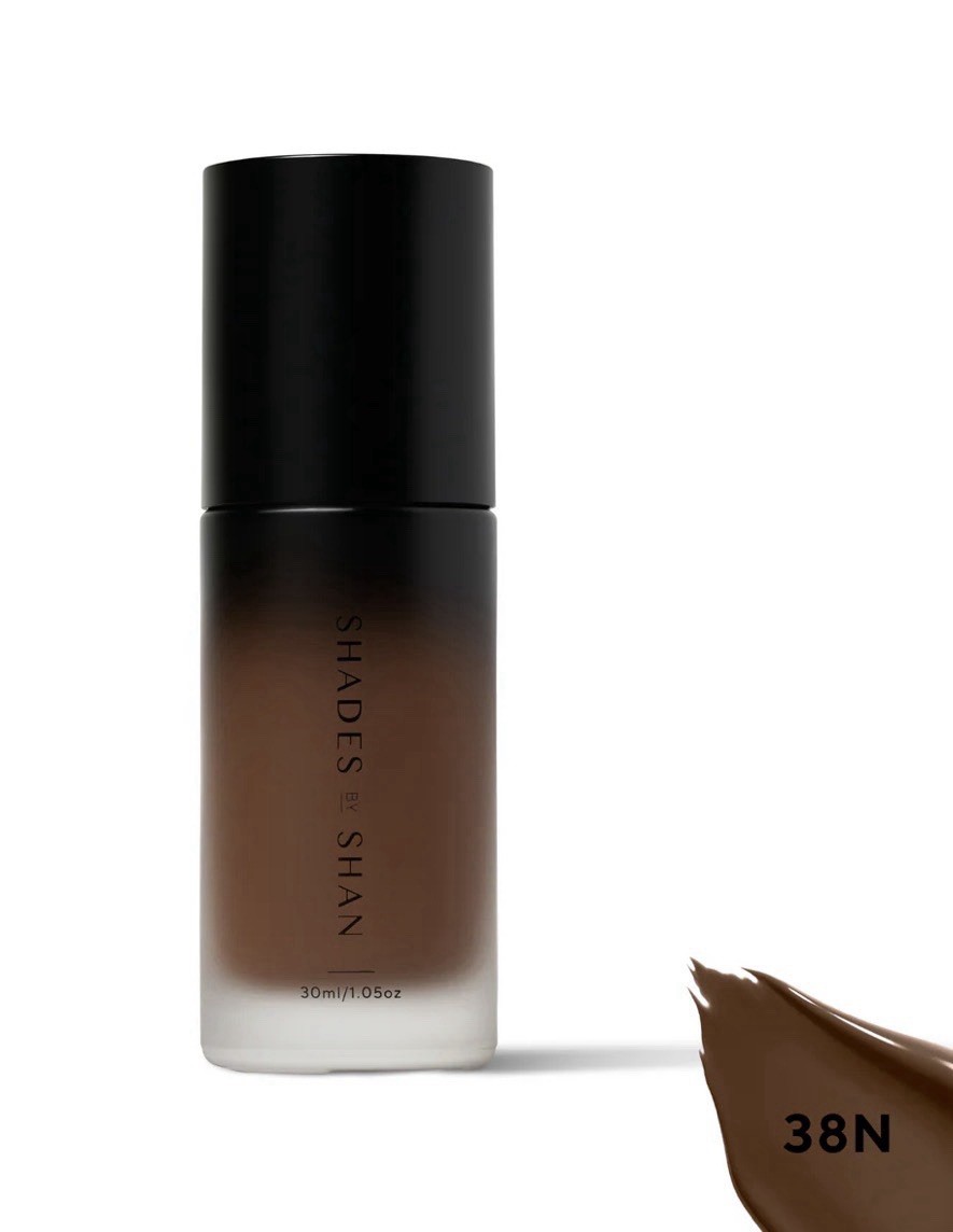 Shades By Shan The Foundation Liquid Makeup 30ml 1.01 Fl Oz [38N] NIB