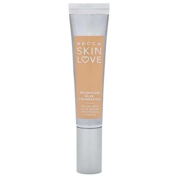 NIB Full Size Becca Skin Love Weightless Blur Foundation 1.23 fl oz OLIVE