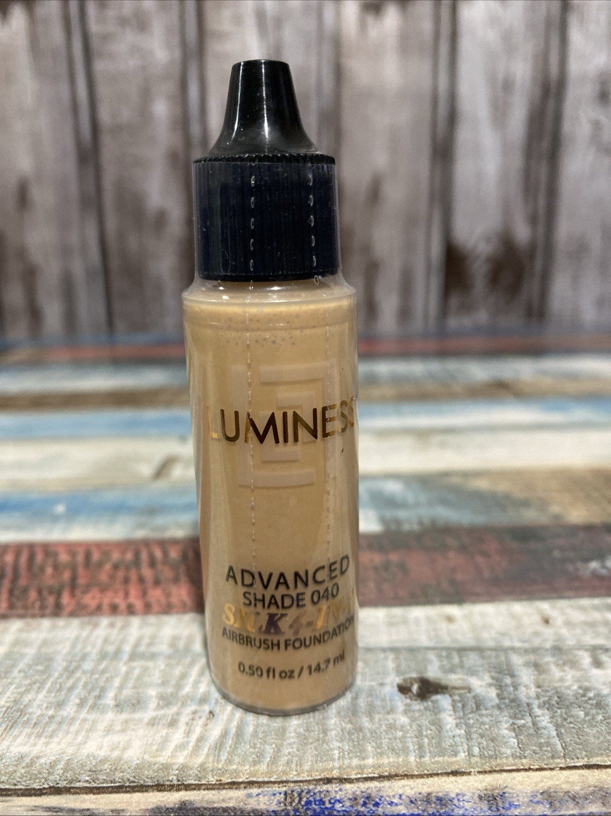 Luminess Advanced Shade 040 Silk 4-in-1 Airbrush Foundation 0.50 fl oz Sealed