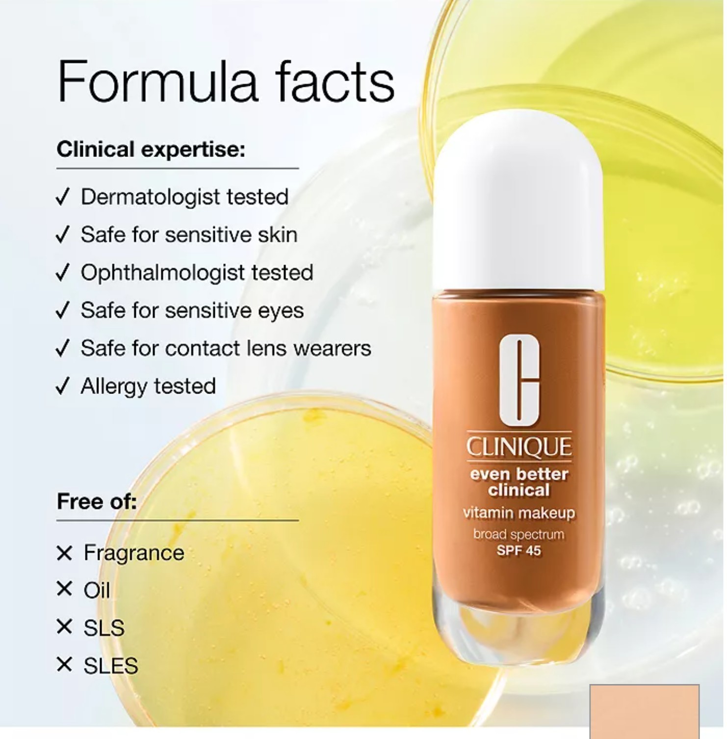 Clinique Even Better Clinical Vitamin Makeup SPF 45* ~ Light Warm 1 ~NIB 1oz $48