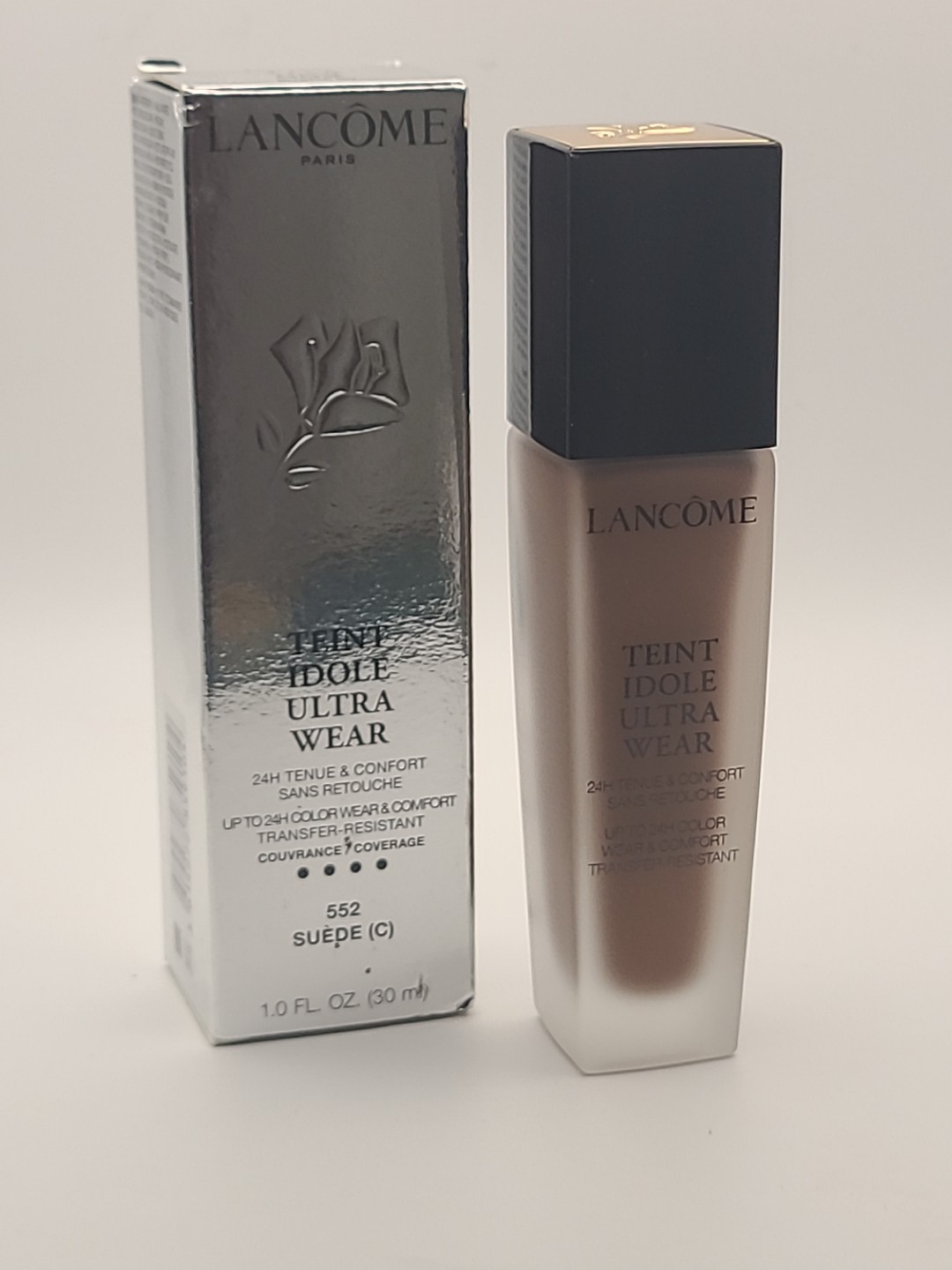 Lancome Teint Idole Ultra Wear 24H Foundation 1.0oz 552 Suede (C) New With Box