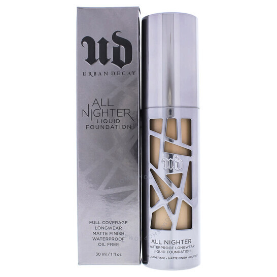 Urban Decay All Nighter Liquid Foundation Full Coverage Waterproof Shade 6.0