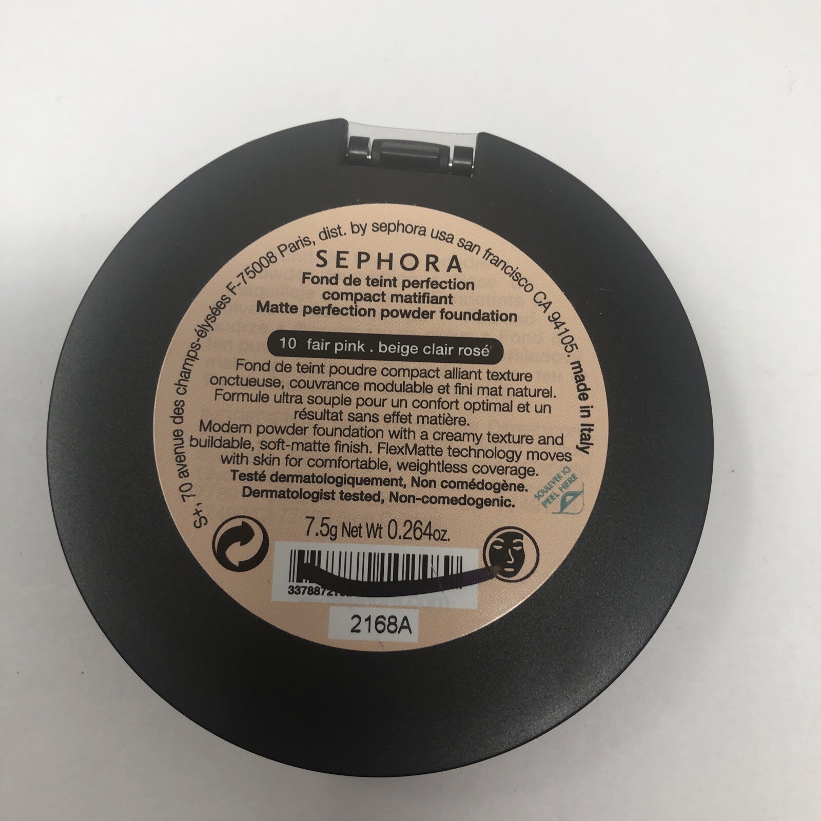 Sephora Matte Perfection Powder Foundation *10 Fair Pink* BNWOB SEALED FULL SIZE