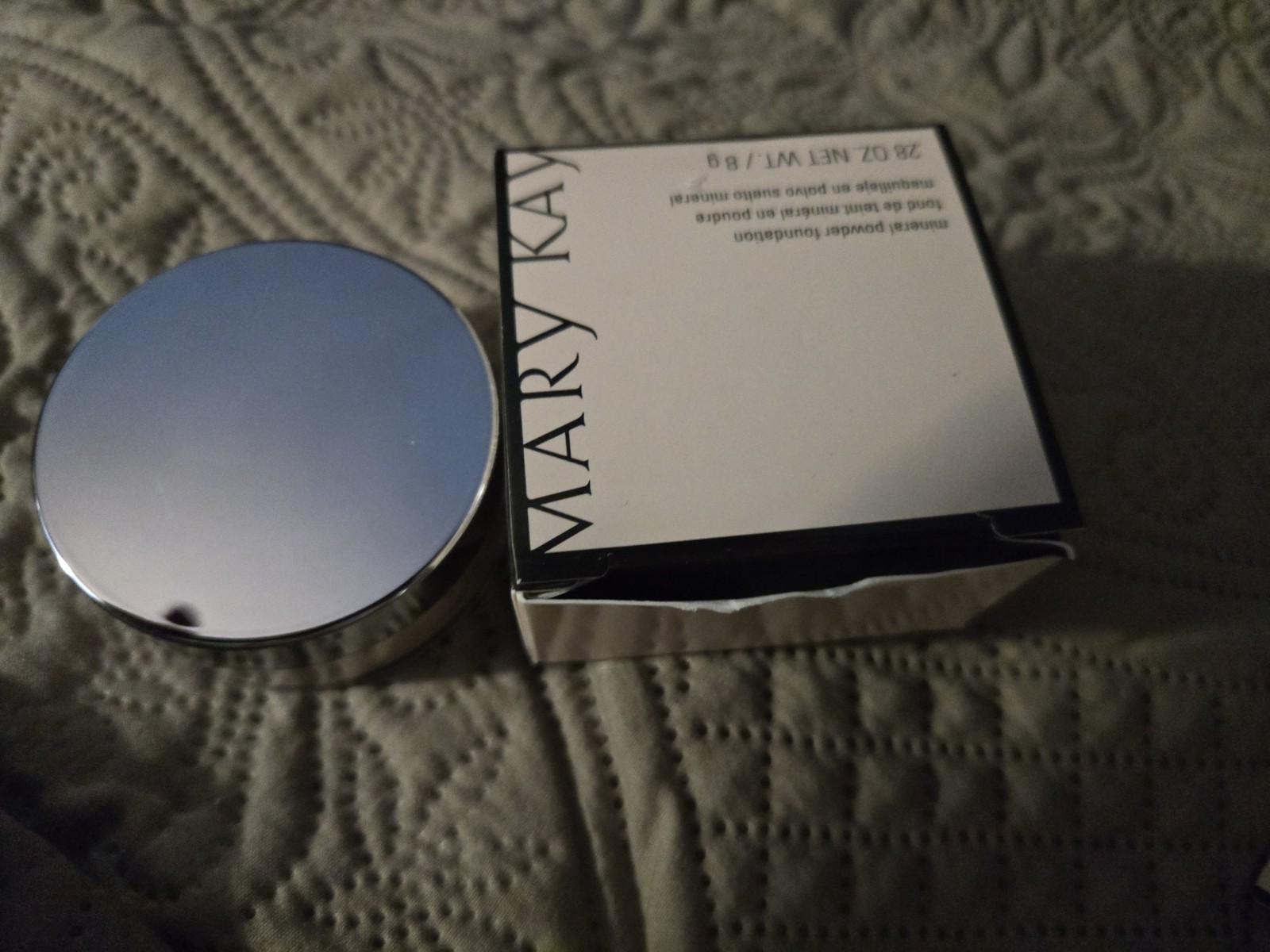 Mary Kay Mineral Powder Foundation Ivory 0.5 .28 oz Discontinued New Sealed