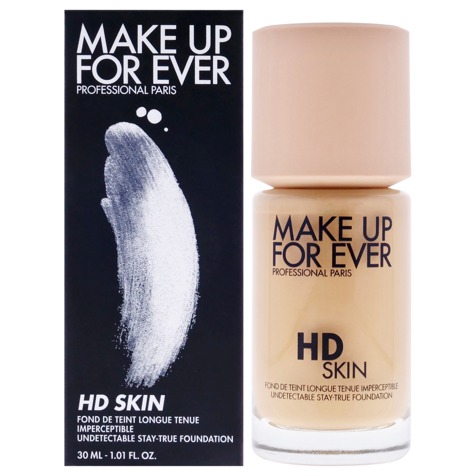 Make Up For Ever HD Skin Undetectable Stay-True Foundation – 2N26 Sand – 1.01 oz
