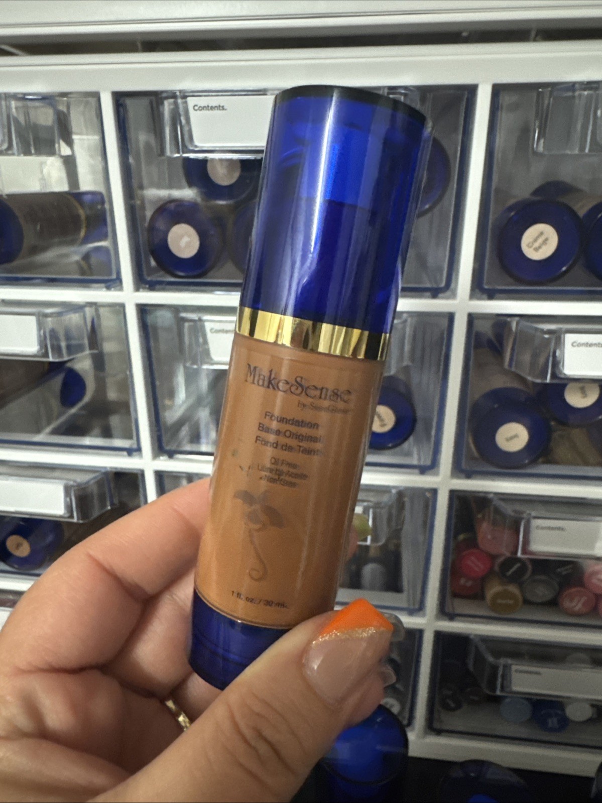 DEEP CARAMEL SeneGence MakeSense Original Foundation Makeup FREE SHIPPING