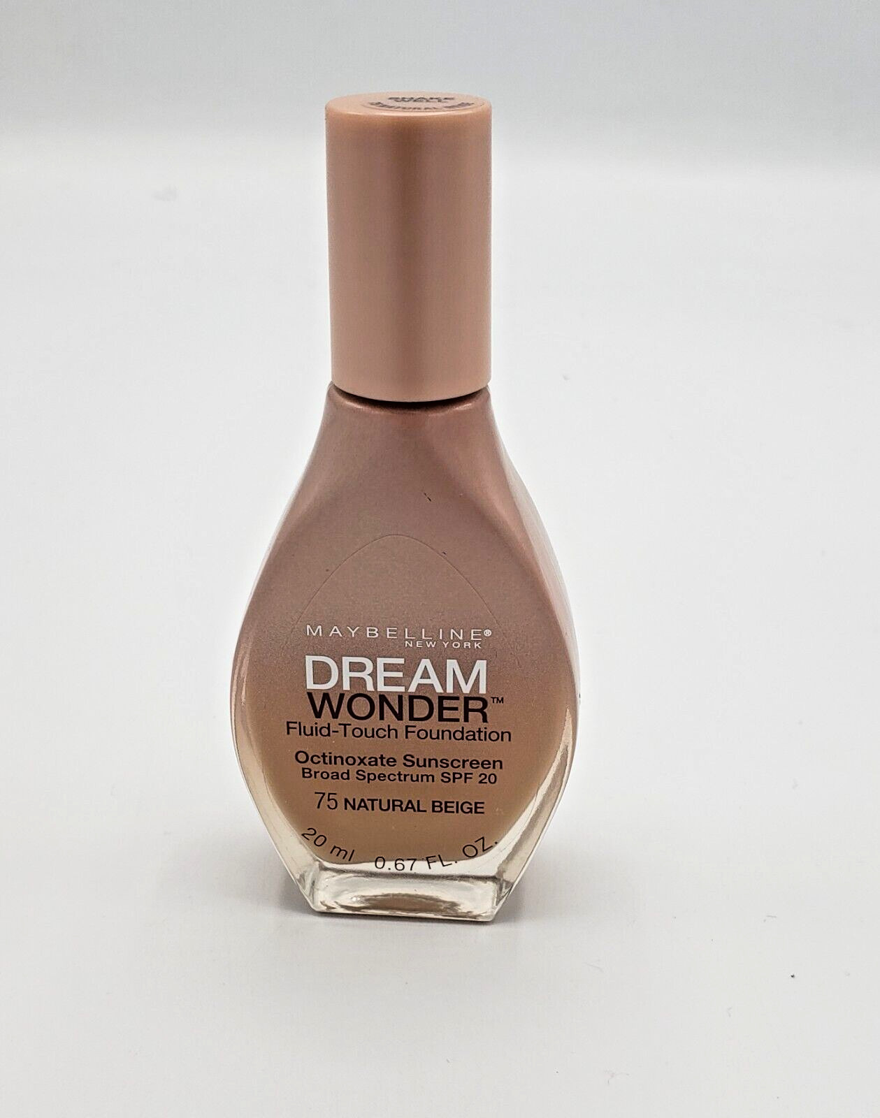 NEW Maybelline New York Dream Wonder Fluid-Touch Foundation-75 NATURAL BEIGE