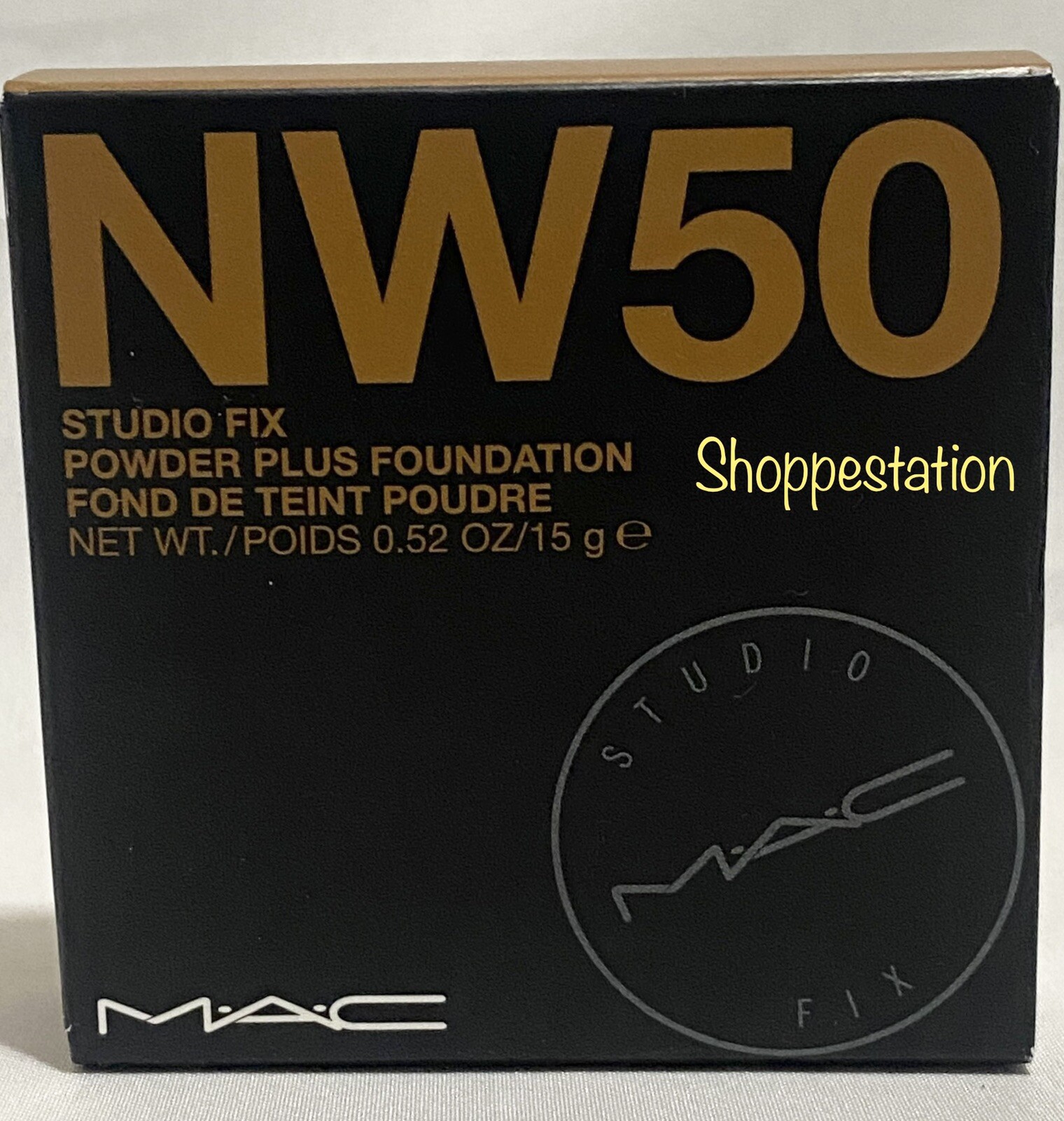 MAC Studio Fix Powder Plus Foundation Shade NW50 Full Size 15g / 0.52oz