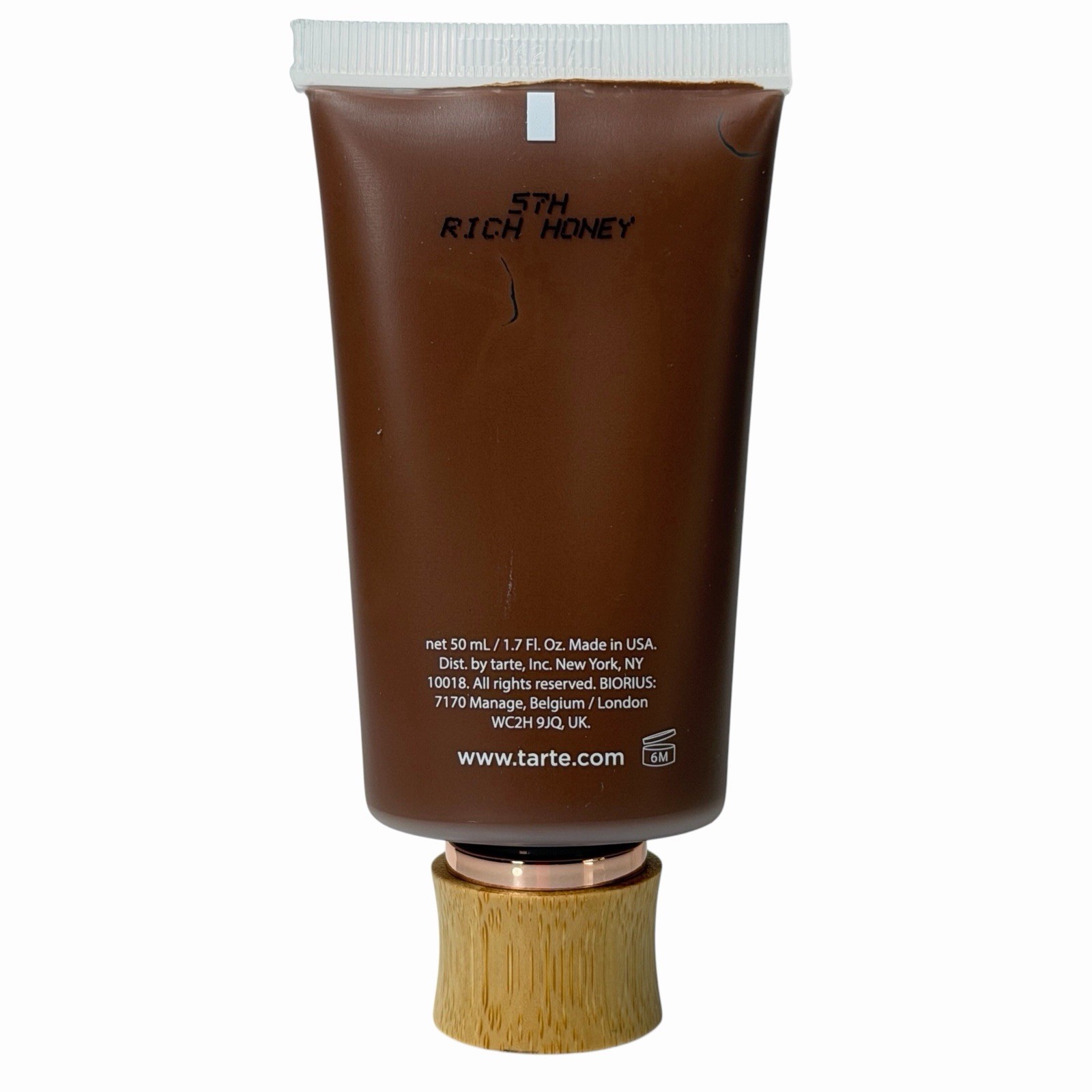 Tarte Amazonian Clay 16-Hour Full Coverage Foundation RICH HONEY 57H 1.7 fl oz